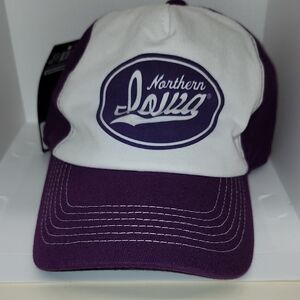 Authentic Purple and White Northern Iowa Cap